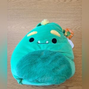 Halloween Treat Pail Costume Accessory Bag for Kids Squishmallows Callum NWT